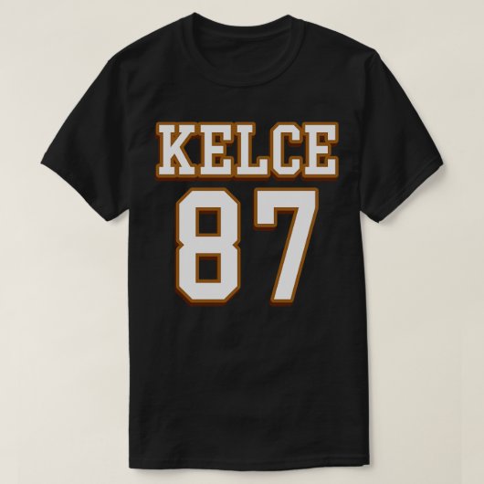 Travis Kelce Jersey T-shirt (Design voorkant)