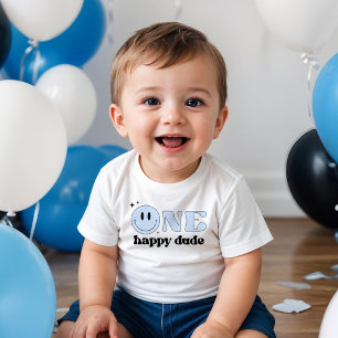 TRAVIS One Happy Dude Gele Lachend Gezicht 