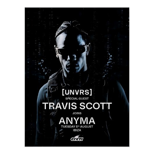 Travis Scott - Anyma - [UNVRS] Poster Perfect Poster (Voorkant)