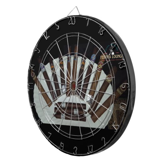 Tray-Cigar Dartbord (Voorkant Rechts)