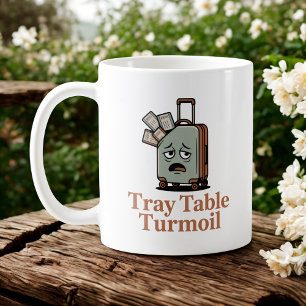 Traytafel Chaos Reischaos Stewardess Koffiemok