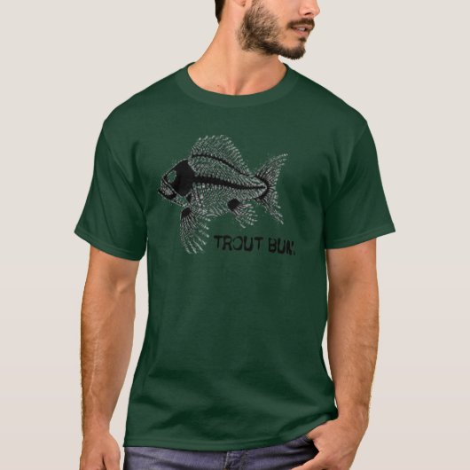 trb, TROUT BUM T-shirt (Voorkant)