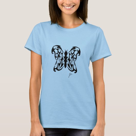 Trbal Butterfly 2 T-shirt (Voorkant)