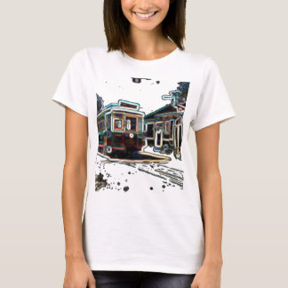TRC Neon streetcar bij stn Women's Basic T-Shirt