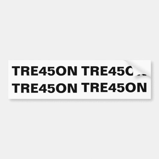 TRE45ON BUMPERSTICKER (Voorkant)