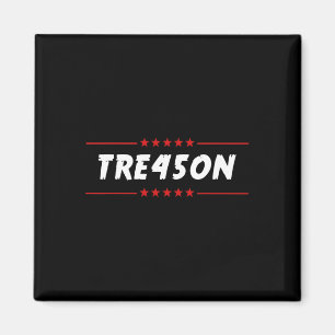 Tre45on Dump Trump Niet Mijn President T-shirt Imp Magneet