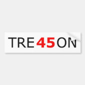 TRE45OP bumpersticker (Voorkant)