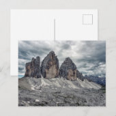 Tre Cime di Lavaredo Briefkaart (Voorkant / Achterkant)