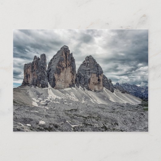 Tre Cime di Lavaredo Briefkaart (Voorkant)