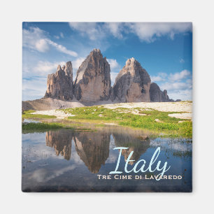 Tre Cime di Lavaredo/Drei Zinnen Dolomiet berg Magneet
