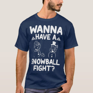 TRe Hates Snowball vecht tegen schimmelsneeuw die T-shirt