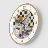 Treacle en Ink uit Alice in Wonderland Grote Klok (Hoek)