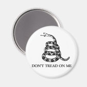 Tread niet op mij Snake Magnet Magneet (Voorkant / Achterkant)