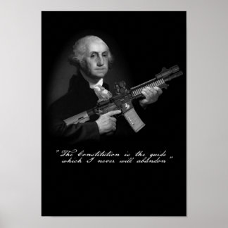 "Tread on George" Poster
