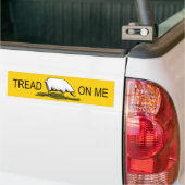"Tread on me" schapenbumper sticker (Op Truck)