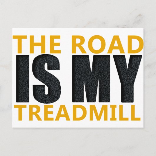 Treadmill Briefkaart (Voorkant)