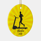 Treadmill draaiend Ornament (Rechts)