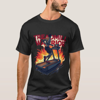 Treadmill Warrior | Explosieve Fitness Cardio Fire T-shirt