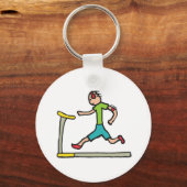 Treadmolen draaien sleutelhanger (Voorkant)