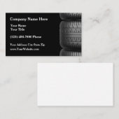 Treadontwerp voor autodiensten visitekaartje (Voorkant / Achterkant)