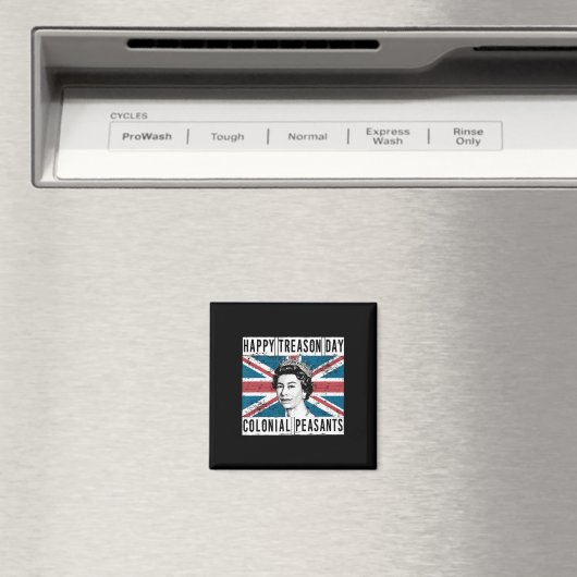 Treasday Britse 4th van juli Magneet (Insitu (Vaatwasser))