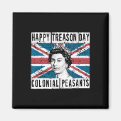 Treasday Britse 4th van juli Magneet (Voorkant)