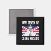 Treasday koning Charles III Britse grappige 4e van Magneet (Voorkant / Achterkant)