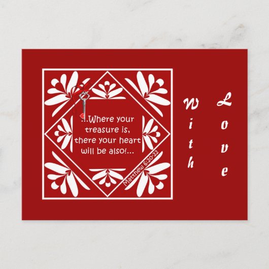 Treasure borst! briefkaart (Voorkant)