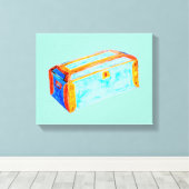 Treasure Box Canvas Afdrukken (Insitu (Houten vloer))