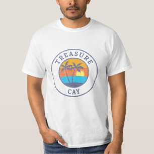 Treasure Cay, Bahamas Faded Classic Style T-shirt