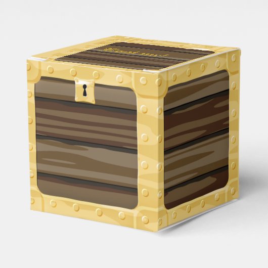Treasure Chest Bedankdoosjes (Voorkant Zijde)