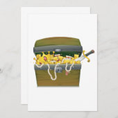 Treasure Chest Kaart (Voorkant / Achterkant)