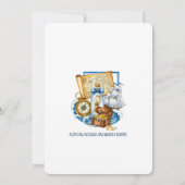 Treasure Chest Map Boat Birthday Invitation (Dos)