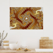 Treasure - Fractal Poster (Keuken)