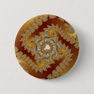 Treasure - Fractal Ronde Button 5,7 Cm