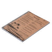 Treasure Girl van Corey Toomey - Gedicht van verlo Notitieboek (Linkerzijde)