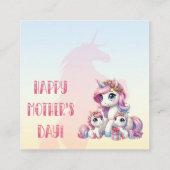 Treasure Hunt Clue Cartes pour la fête des mères (Dos)