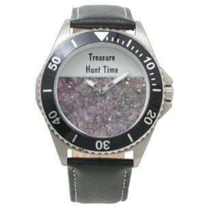Treasure Hunt Time Avid Rock Collector Rockhound Horloge