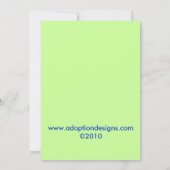 Treasure Hunt-uitnodiging Kaart (Achterkant)