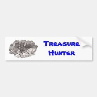 Treasure Hunter bumper sticker