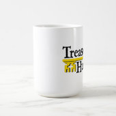 Treasure Hunter met gouden sleutel Koffiemok (Center)