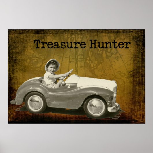 Treasure Hunter Poster (Voorkant)