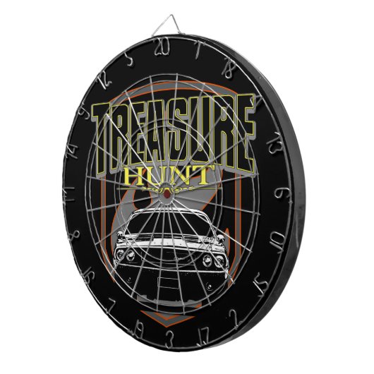 Treasure Hunts Dartbord (Voorkant Rechts)