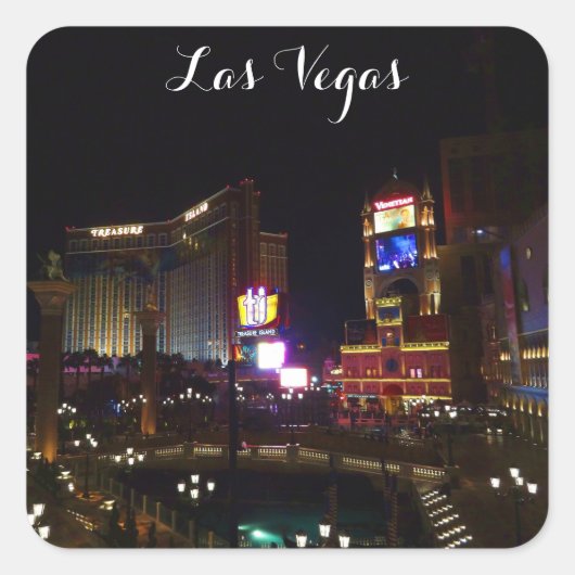 Treasure Island & de Venetiaanse #3 Sticker (Voorkant)