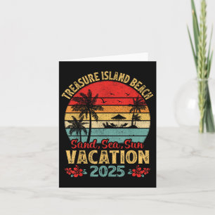 Treasure Island Florida Sand Zee Zonvakantie 2025 Kaart