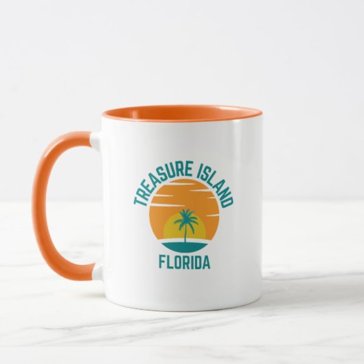 Treasure Island Floride Café Mug (Gauche)