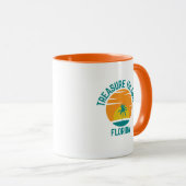 Treasure Island Floride Café Mug (Devant droit)