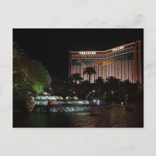 Treasure Island Hotel #1 Carte postale (Devant)