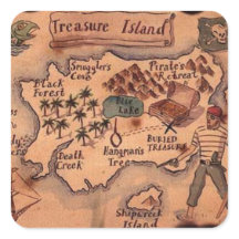 Treasure Island Kaart