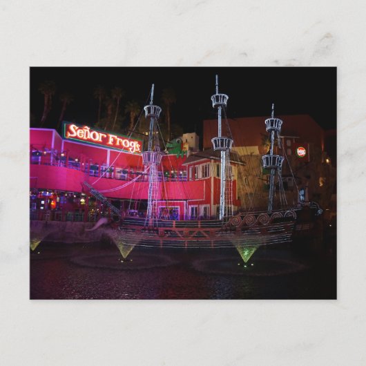 Treasure Island Pirate Ship #2 Briefkaart (Voorkant)